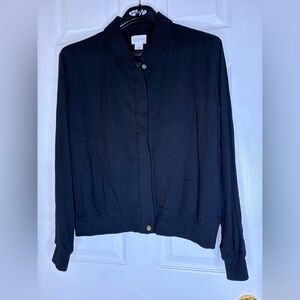 Melrose and Market Black Bomber Jacket